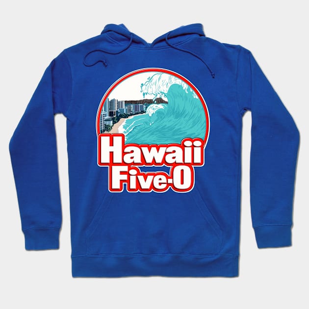 HAWAII 5-0 Hoodie by darklordpug